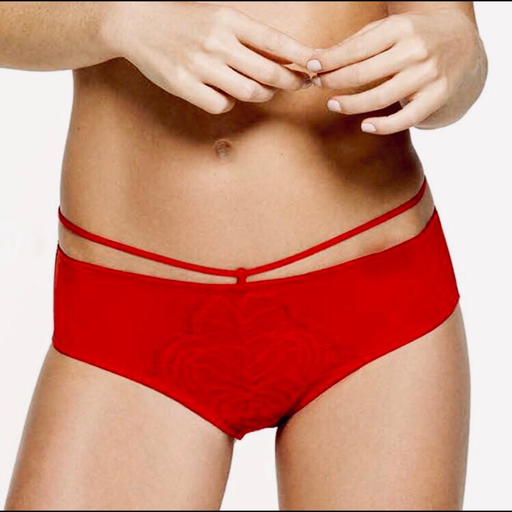 Red Bikini Panty by Lovable NWT